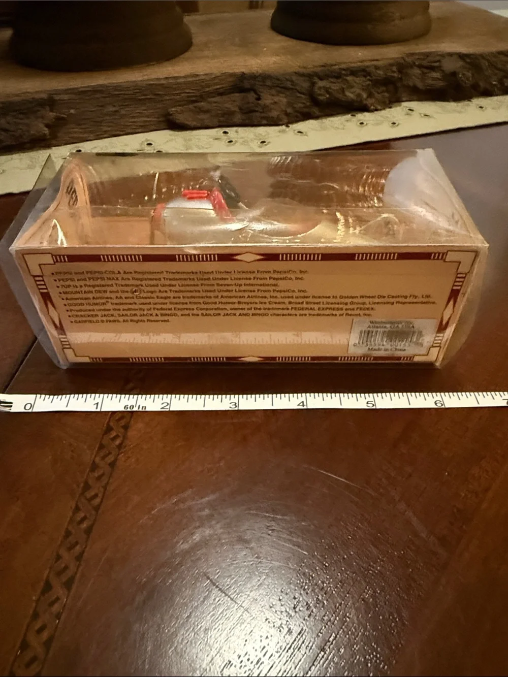 Silver and Red Pedal Power Toy Plane